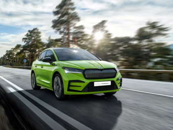 Der neue ŠKODA ENYAQ Coupé iV RS: dynamisch und geräumig