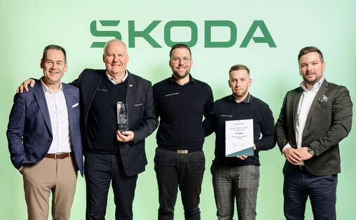 Autohaus von Känel AG von Škoda Schweiz ausgezeichnet
