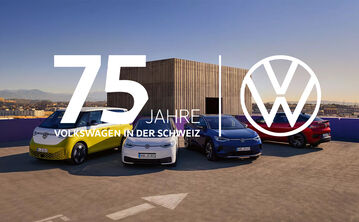 75 Edition: VW Schweiz feiert 75. Geburtstag