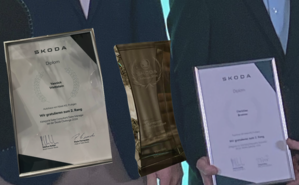 Auszeichnungen von Škoda für Bestleistungen