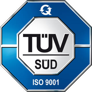 TÜV Süd - ISO 9001 Zertifikat