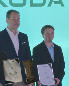 Auszeichnungen von Škoda für Bestleistungen