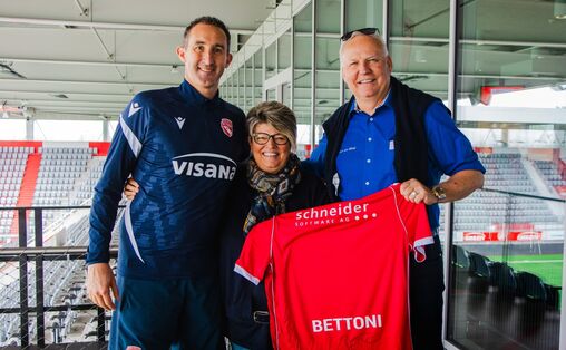 FC Thun und Autohaus von Känel: Es fägt!