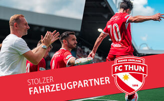 Fahrzeugpartnerschaft mit dem FC Thun