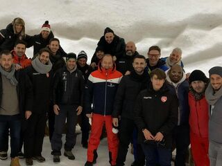 Besuch des Trainerstabs des FC Thun-Nachwuchs