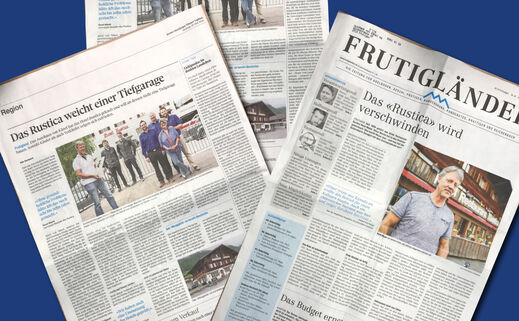 Presseberichte zum Rustica-Projekt